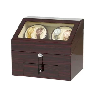 4 watch shaker with 9 storages ebony 668