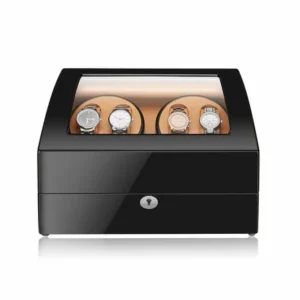 4 watch winders and 6 storages black 231