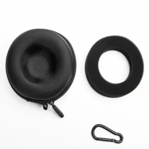 cushioned round portable watch case for travel 7df