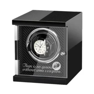 custom jqueen vertical single watch winder box wooden black d0d