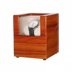 discount single watch winder apple wood 3ca