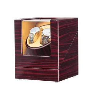 double automatic watch self winder with quite motor ebony 92e