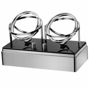 jqueen orbita double watch winders silver led light 2d5