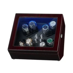 jqueen watch winder for 8 automatic watches with quiet motors b8d