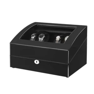 Maselex Quad Watch Winder With 6 Storage Case