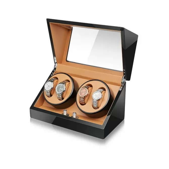 quad watch winder with adjustable watch pillow 3e1