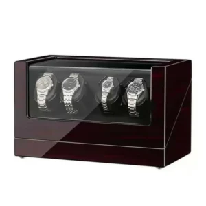 sepano watch winder for 4 automatic watches wooden watch winders box quiet motor 889