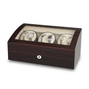 Six Automatic Watch Winder with 7 Extra Storages Spaces