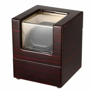 small watch winder for single watch ebony ddd