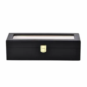 watch box for men 6 slot watch case black 4d0