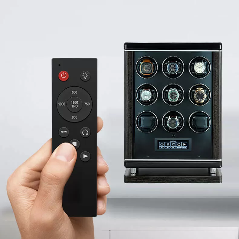 Fashion Automatic Mechanical 9 Pieces Watch Winder