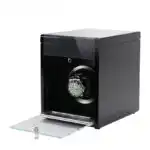 URORO Single Watch Winder - Carbon Fiber + Grey