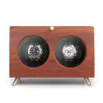 Double Lockable Watch Winder for Automatic Watches - Sand Billy Solid Wood