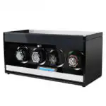 4 Watch Winder - Carbon Fiber+ Grey