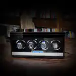 4 Watch Winder - Wood + Black