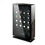 Premium Smart 24 Watch Winder - Striped Ebony Wood