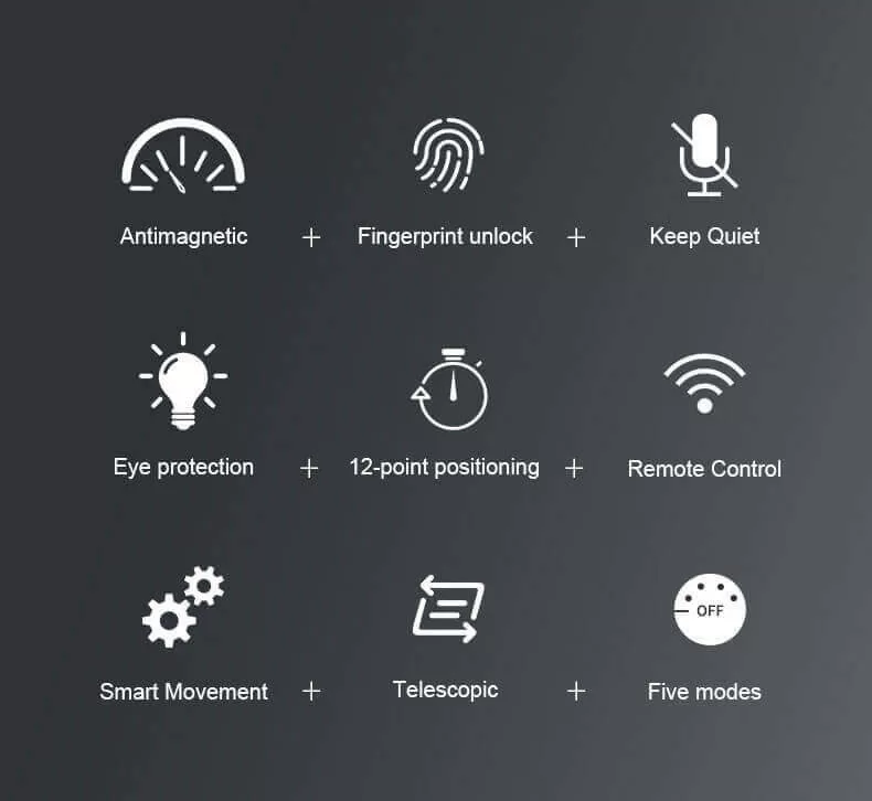 Fashion Automatic Mechanical 9 Pieces Watch Winder