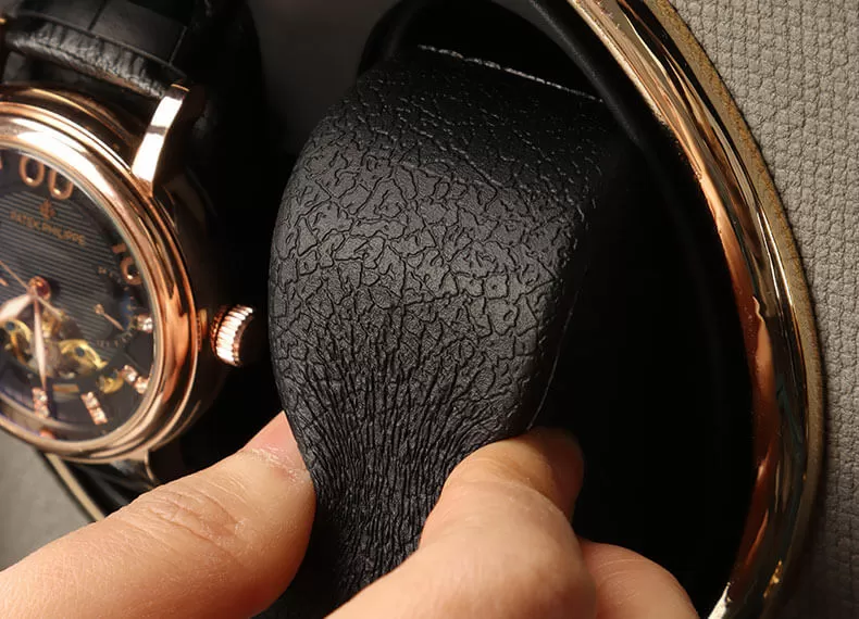 Roroos Green Leather 4-Rolex Winder