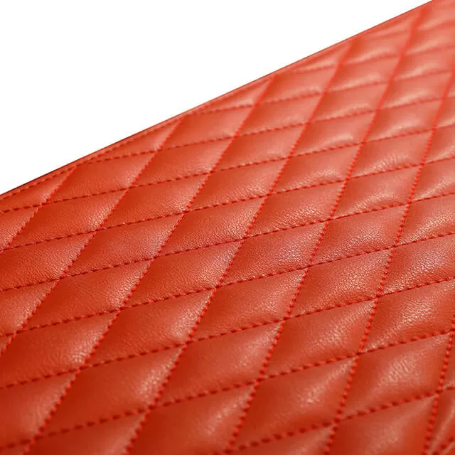 Roroos 6-Watch Winder in Rich Orange Leather